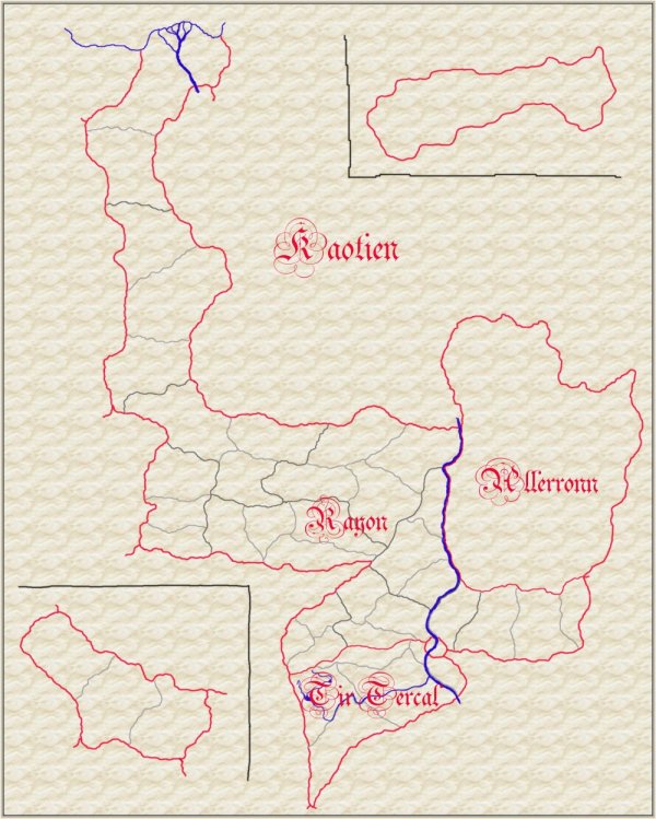 Karte von Kaotien